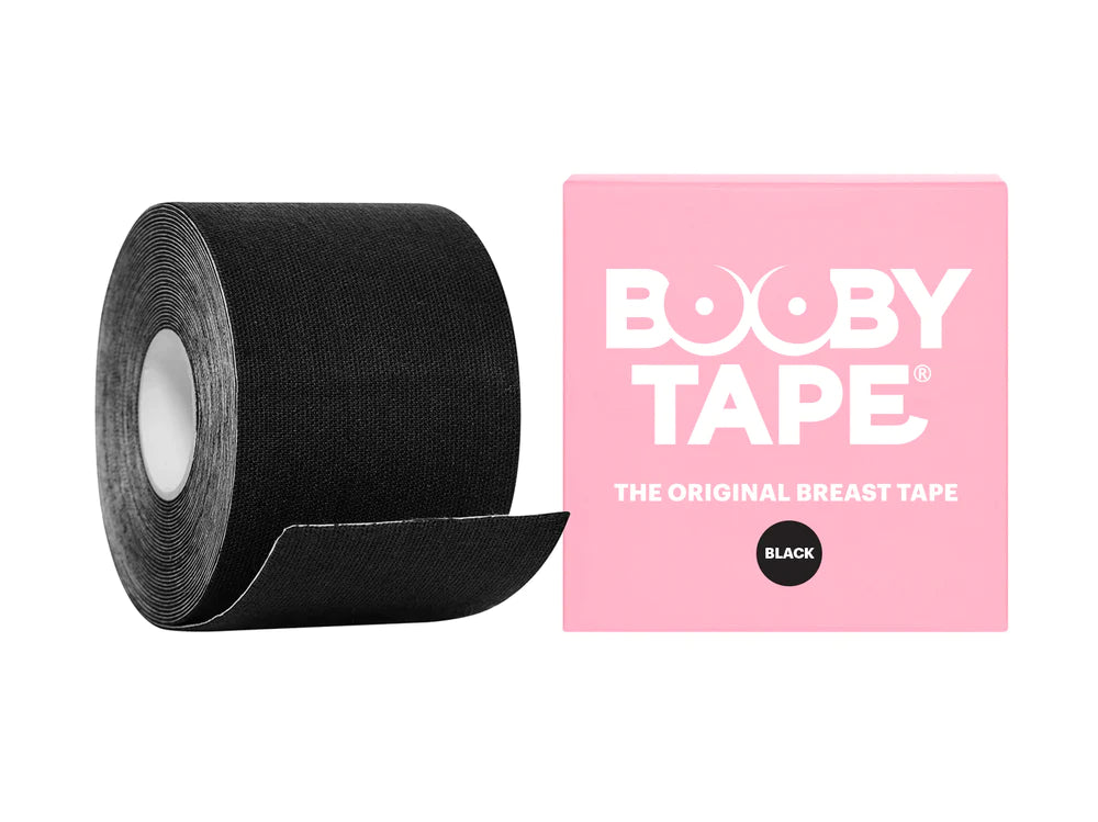 Booby Tape fekete öntapadó melltartó szalag